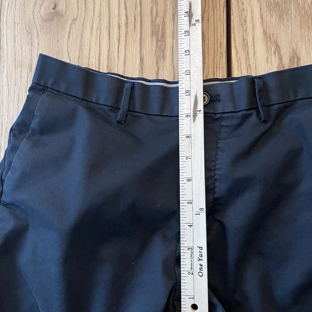 Bannana Republic Classic Preppy Mens Black Chino Shorts‎ Sm-Med Size 31